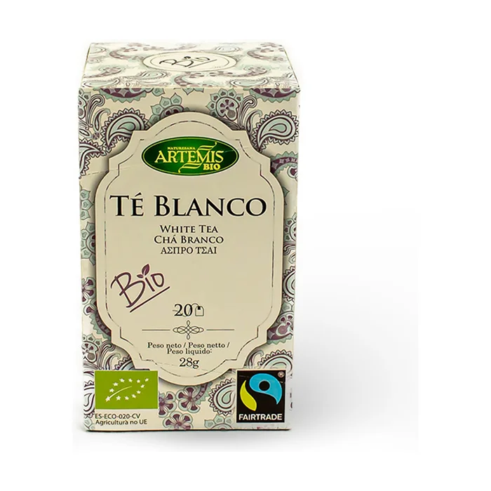 Öko-weißer Tee 20 Infusionsbeutel