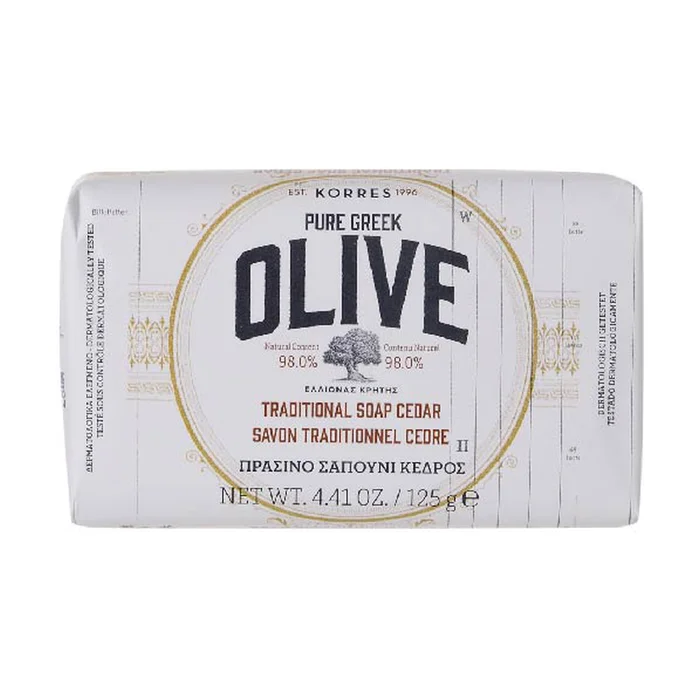 Olive & Cedar Soap Bar 125 G