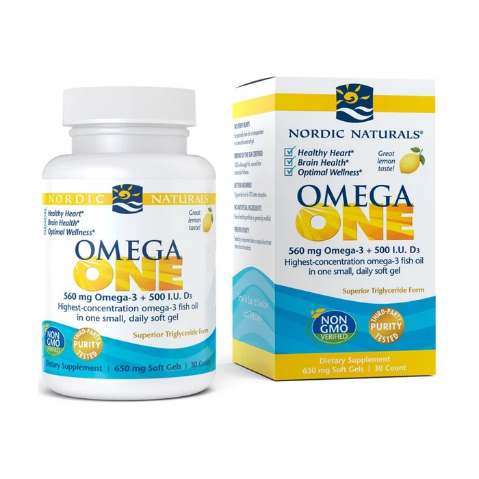 Omega ONE, 560 mg Zitrone 30 Perlen
