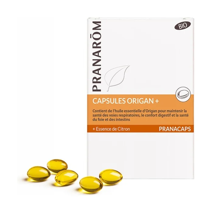 Oregano + Bio-Zitronenessenz 30 Kapseln