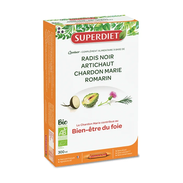 Organic Digestion Quartet 20 Ampullen à 15ml