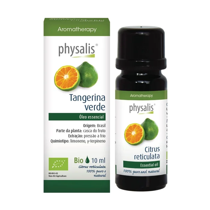 Organische grüne Mandarinenessenz 10 ml