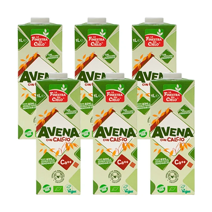 Pack 6x Haferdrink mit Calcium 6 Einheiten à 1L. (Hafer)