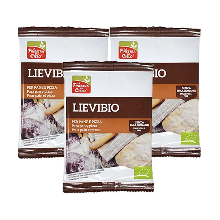 Pack Hefe für Brot und Pizza 3 Einheiten