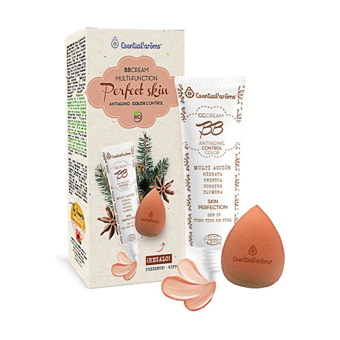 Pack Perfect Skin BB Cream medium + Geschenk-Make-up-Schwamm 1 Einheit