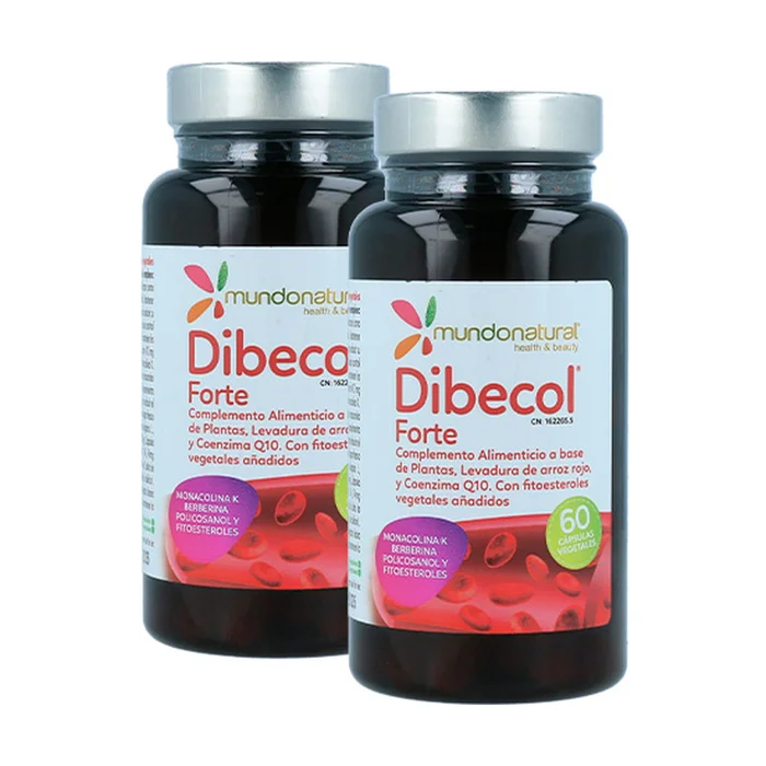Packen Sie 2x Dibecol Forte ein 2×60 Kapseln
