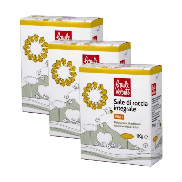 Packung ganzes Steinsalz 3 Einheiten