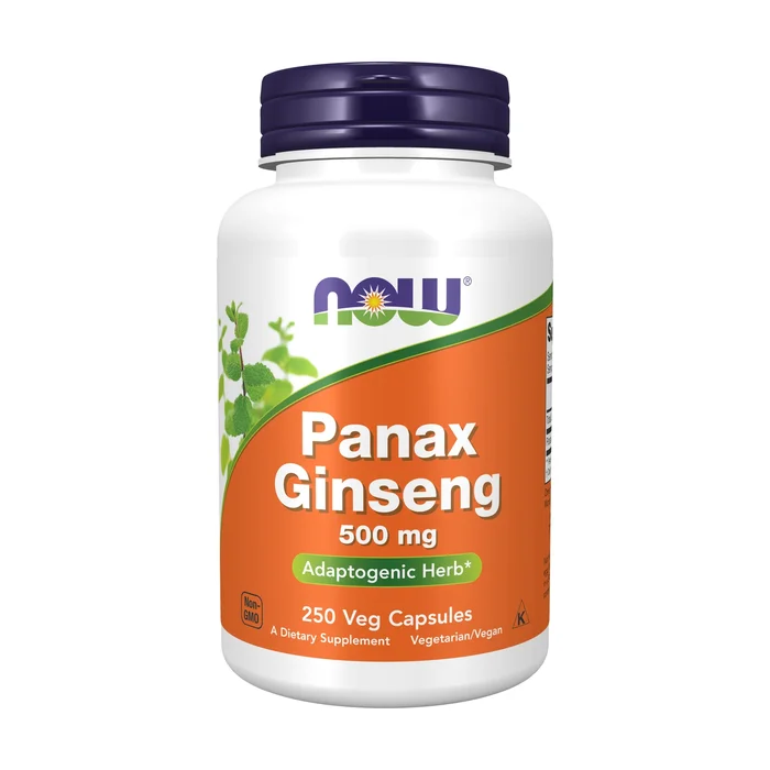 Panax-Ginseng-Extrakt 250 Gemüsekapseln