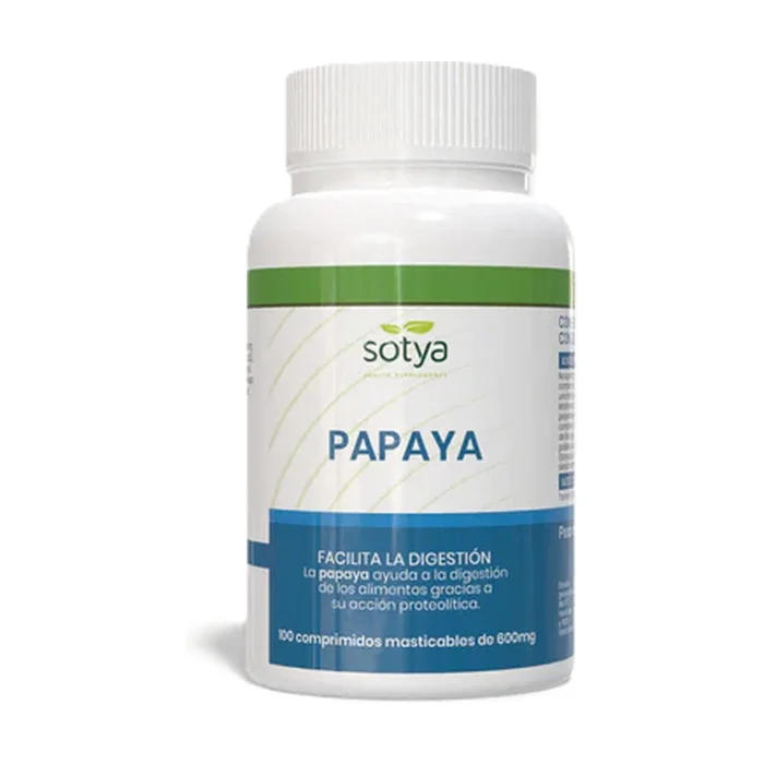 Papaya mit Ananasstamm 100 Kautabletten
