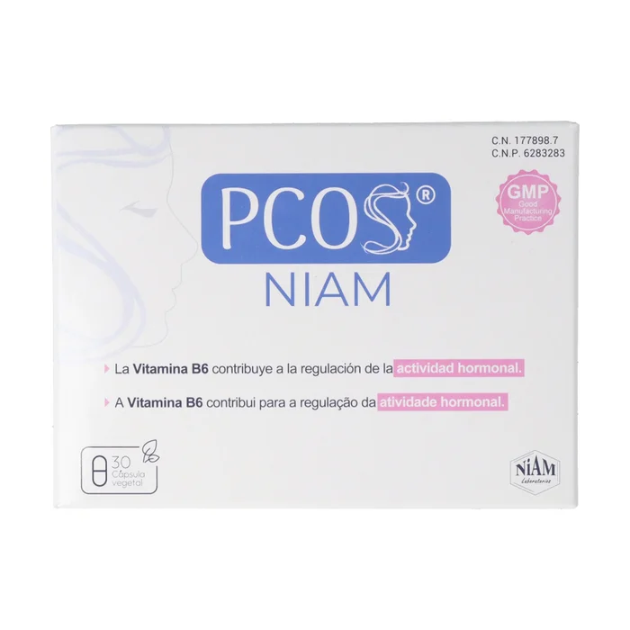 PCOS Niam Polyzystische Eierstöcke 30 Gemüsekapseln