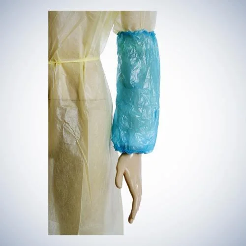 PE-Ärmelschoner blau, 40 my