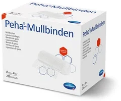 Peha-Mullbinden, 8cm x 4m / 20 Stück