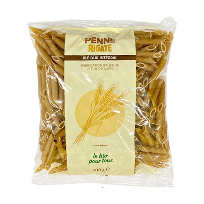 Penne Rigate Integral 500 G