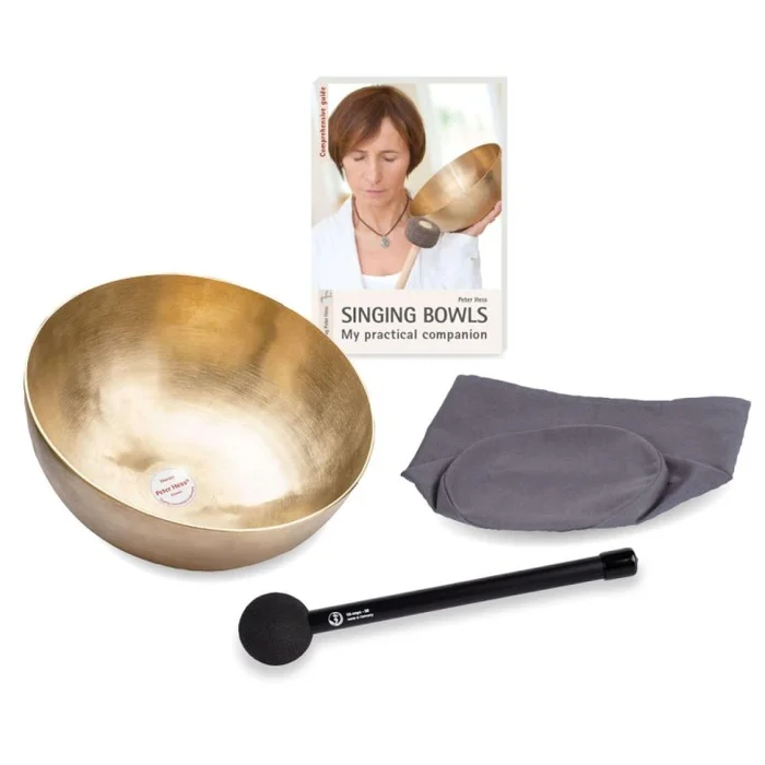 Peter Hess® – Klangschale Einsteiger-Set | Universalschale Premium