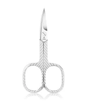 Pfeilring Schere Grafik Design vernickelt Nagelschere