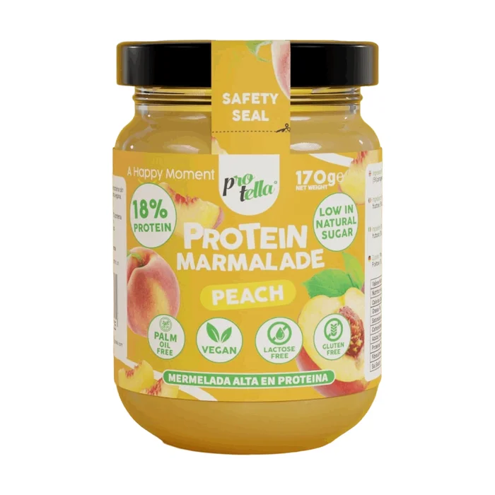 Pfirsichmarmelade 18 % Protein 170 G (Pfirsich)