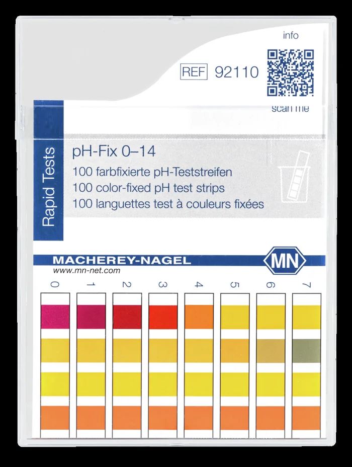 pH-Fix Indikatorstäbchen 0 – 14,0 (100 T.)