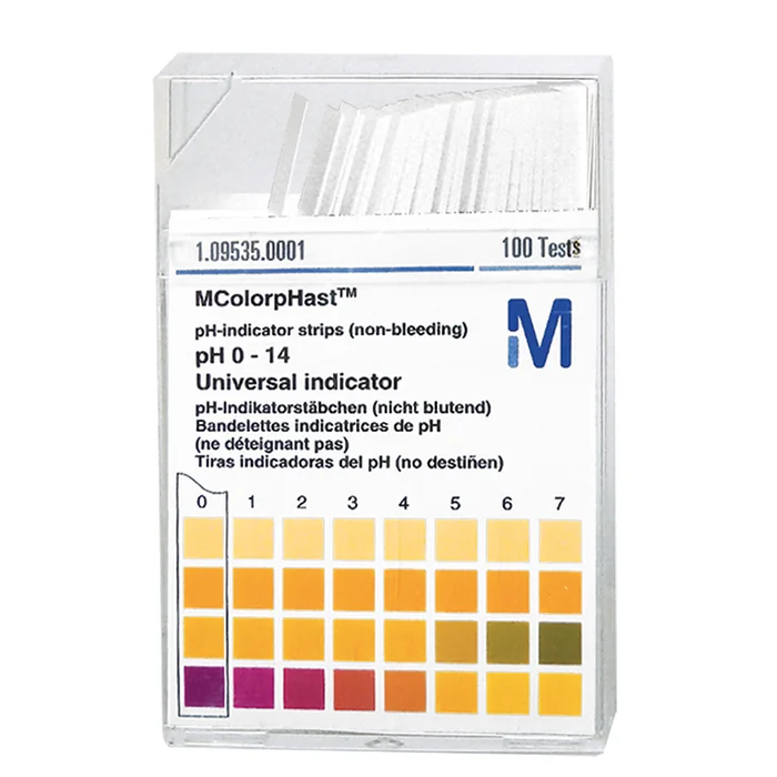pH-Indikatorstäbchen pH 0-14 nicht blutend Universalindikator 100 Stück
