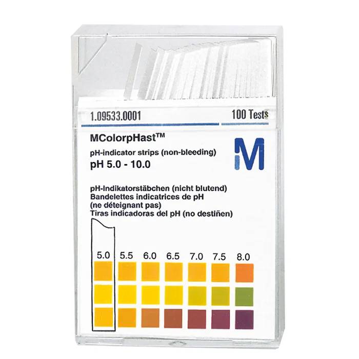pH-Indikatorstäbchen pH 5-10 nicht blutend Neutralit 100 Stück
