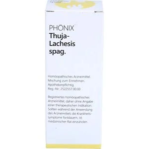 PHÖNIX THUJA lachesis spag. Tropfen 50 ml
