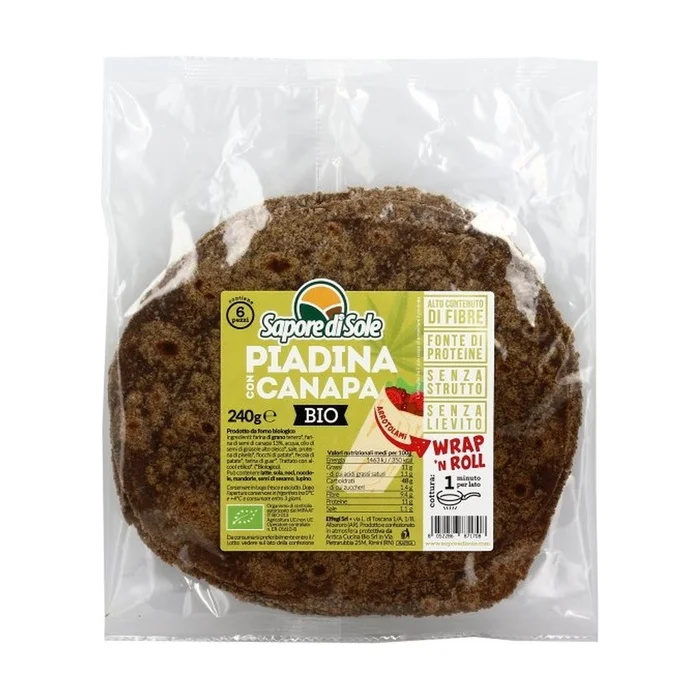 Piadina mit Hanfwickel 240 G