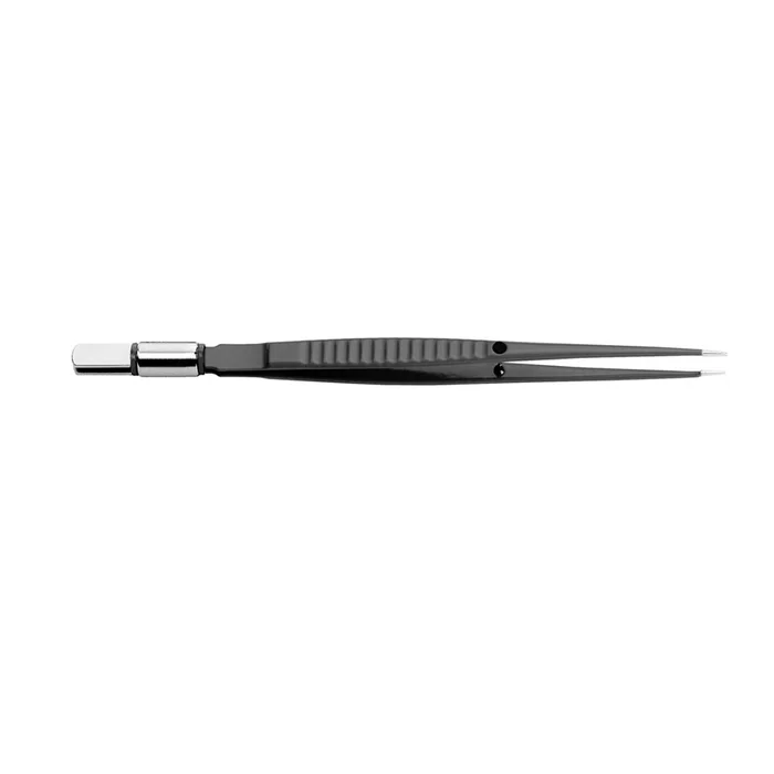 Pinzette bipolar, gerade 165 mm, 8 x 1 mm, gerade