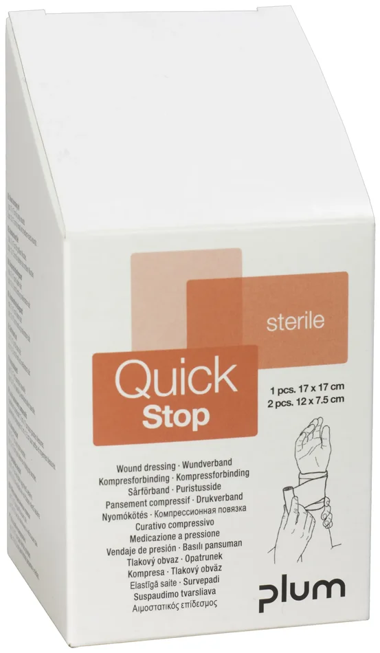 Plum QuickStop Wundverband Set 3 Stück