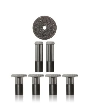 PMD Replacement Discs Black – Body & Feet Ersatzbürste