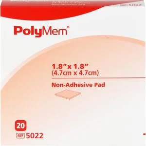 POLYMEM Wund Pad 5×5 cm 20 St
