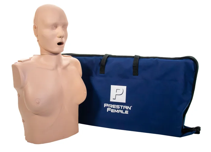 Prestan HLW-Torso weiblich mit Leuchtanzeige