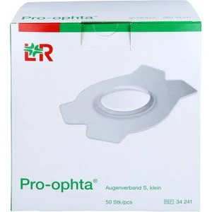PRO OPHTA Augenverband S klein 50 St