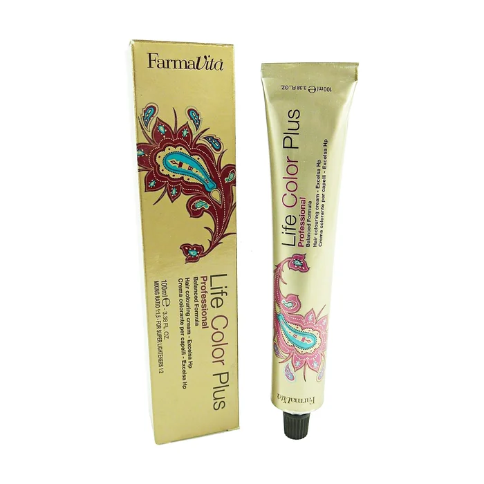Professionelle Haarfarbe Lebensfarbe plus # 8.00 intensive Hellblond 100 ml Sahne