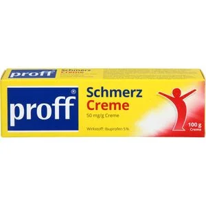 PROFF Schmerzcreme 5% 100 g