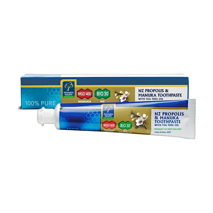Propolis Zahnpasta und Teebaumöl 100 G Sahne
