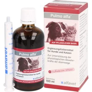 PULMO ALFA für Hunde und Katzen 100 ml