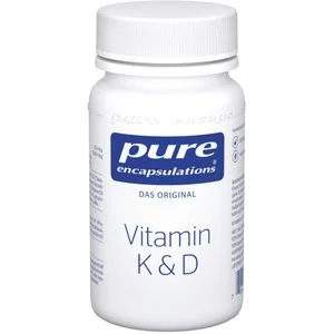 PURE ENCAPSULATIONS Vitamin K & D Kapseln 60 St