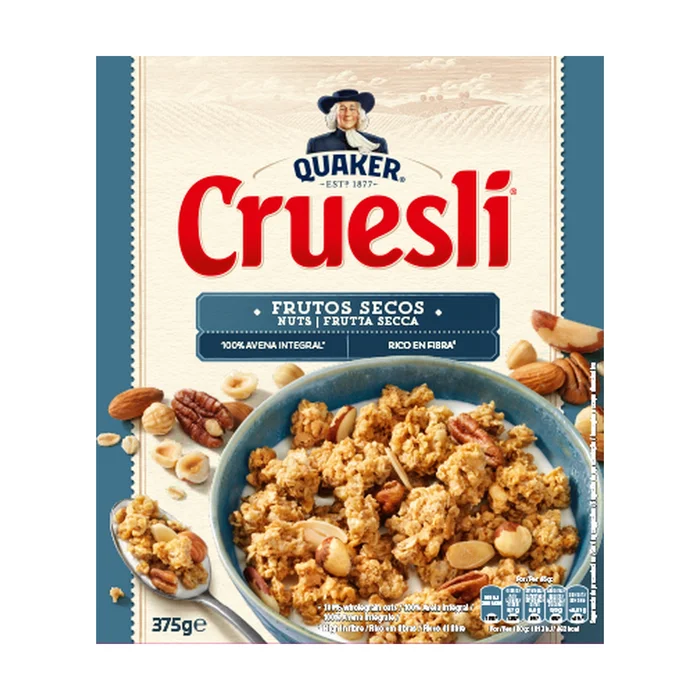 Quäker Cruesli 4 Nüsse 375 G