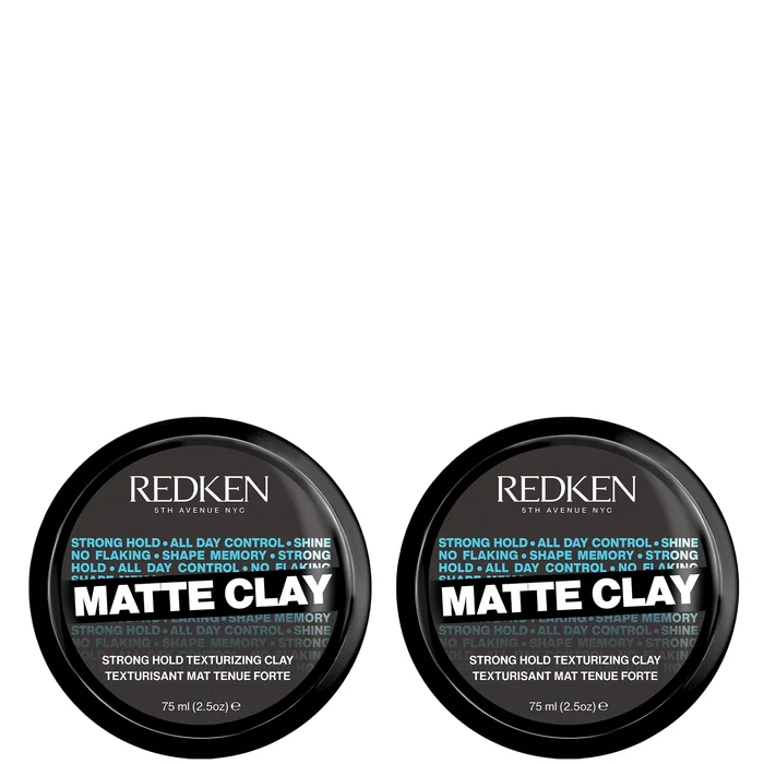 Redken Styling – Rough Clay Duo (2 x 50 ml)