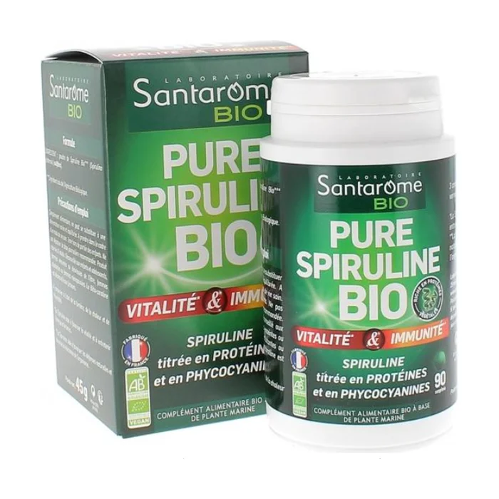 Reine Bio-Spirulina 90 Kapseln