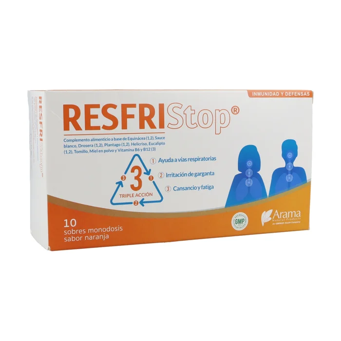 Resfristop Orange 10 Umschläge