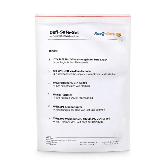 ResQ-Care Defi-Safe-Set
