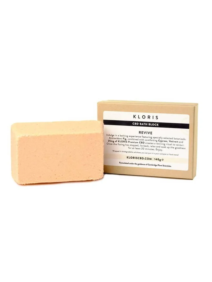Revive – 100mg CBD Bath Block (Fig)