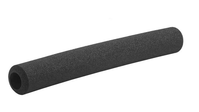 Rohrüberzug schwarz, 260 mm lang