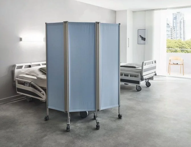 ropimex® RBP Butterfly Paravent hellblau