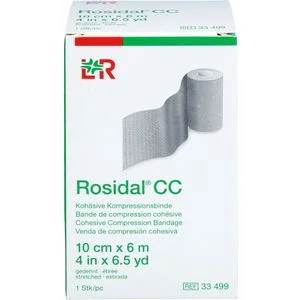 ROSIDAL CC kohäsive Kompressionsbinde 10 cmx6 m 1 St