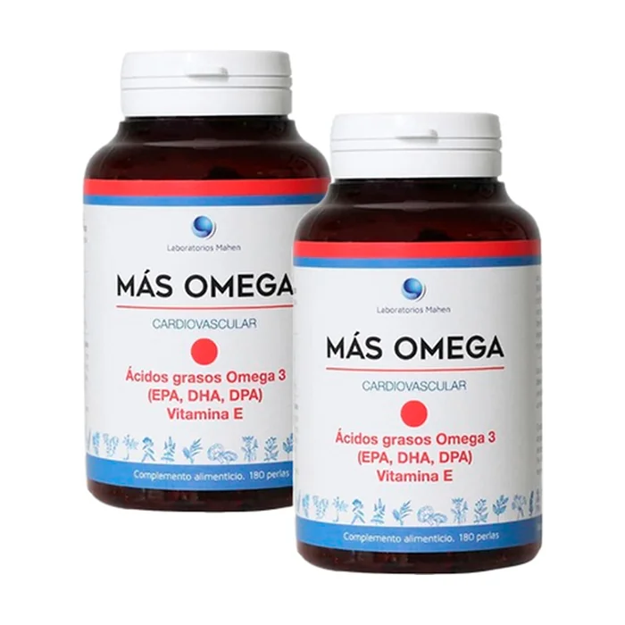 Rote Dot-Packung von Mas Omega 360 Perlen