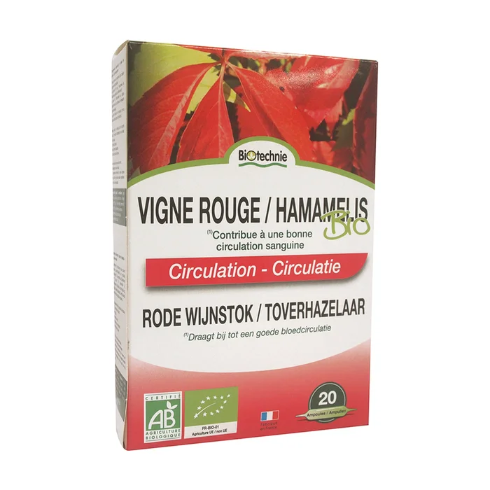 Rote Rebe / Bio Hamamelis 20 Ampullen