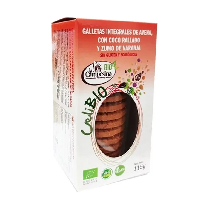 Roter Celibio-Orangen-Kokos-Haferkeks 115 G