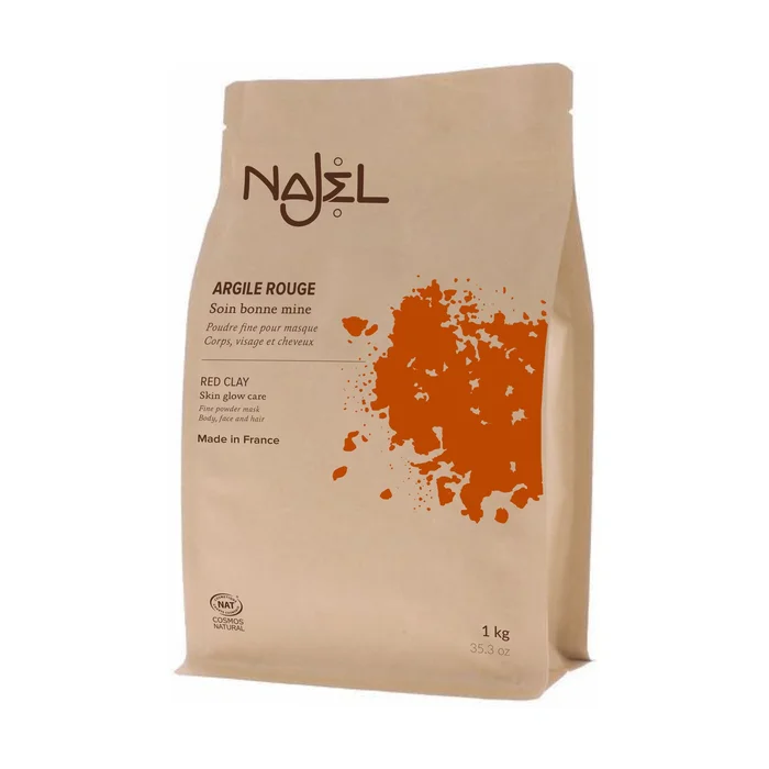 Rotes Tonpulver 1 kg Pulver