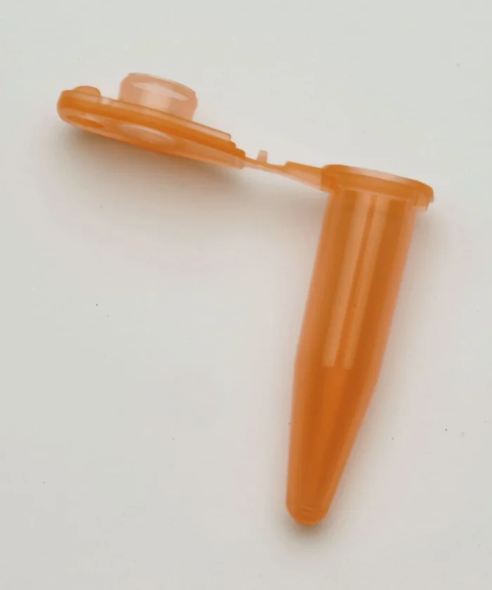 Safe-Lock Tubes 0,5 ml rot, konisch mit Deckel (500 Stck.)